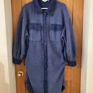 Free People Ruby Shacket Long